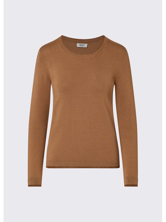 Liu Jo Liu Jo Maglione WF6015MS49I81020 Beige Regular Fit