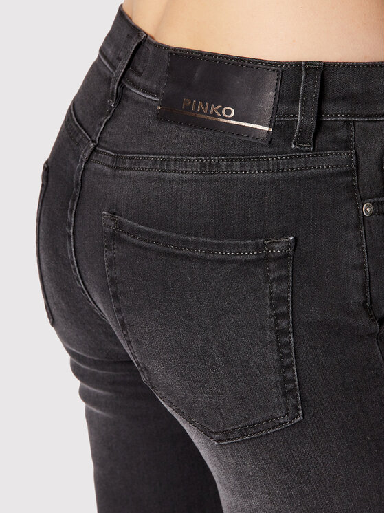 PINKO Pinko Džínsy 1J10WZ Y78P Čierna Skinny Fit