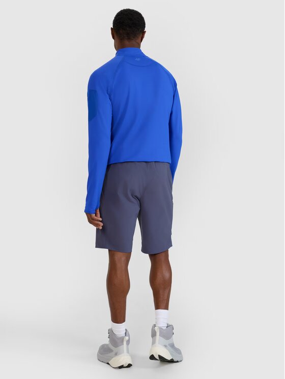 4F 4F Pantaloncini 4FWSS25TFSHM0878-22S Grigio scuro Regular Fit