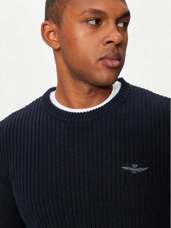 Aeronautica Militare Aeronautica Militare Maglione 242MA1453L409 Blu scuro Regular Fit