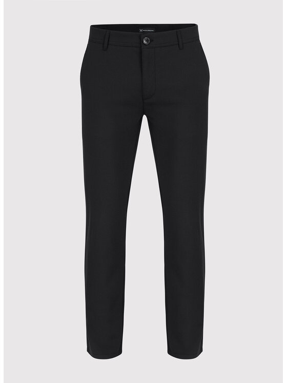 Pako Lorente Pako Lorente Spodnie materiałowe P23SF-WX-003 Czarny Slim Fit