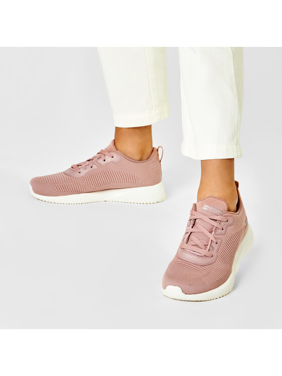 Skechers Skechers Sneakersy BOBS SPORT Tough Talk 32504/BLSH Różowy