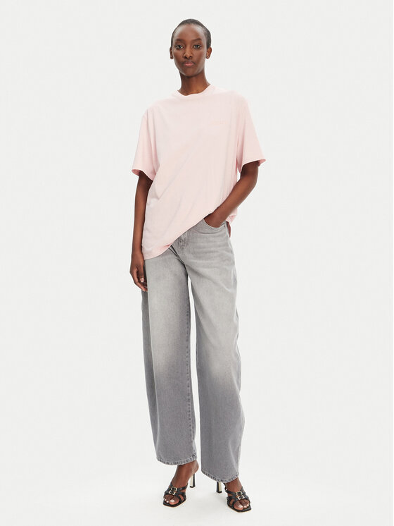 ROTATE ROTATE T-Shirt 1124451011 Różowy Oversize