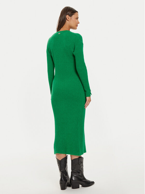 Liu Jo Liu Jo Трикотажна сукня WF4532 MA57P Зелений Regular Fit