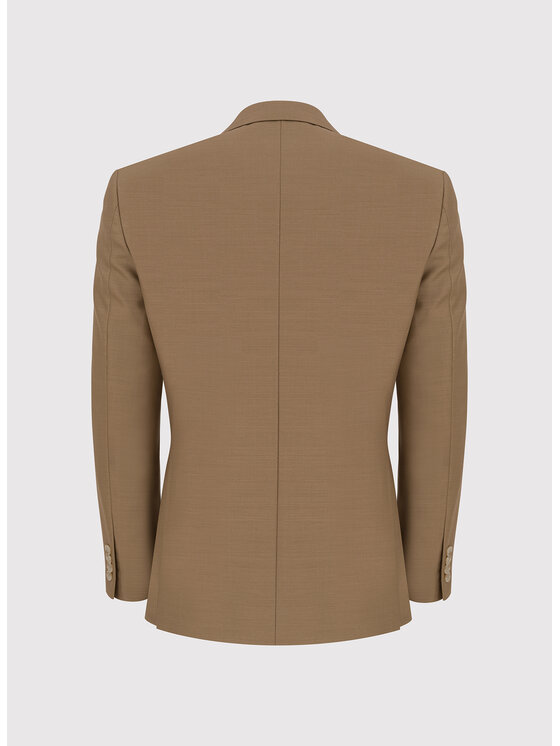 Pako Lorente Pako Lorente Marynarka P24SP-3G-003 Brązowy Slim Fit