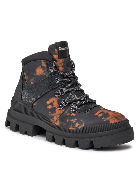 Desigual Desigual Туристически oбувки 23WSTY05 Черен