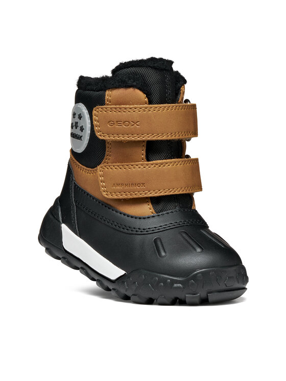 Geox Geox Snehule B Trekkyup Boy B Abx B566LI 0MEFU CR69B S Čierna
