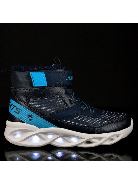 Skechers Skechers Sneakersy Twisted-Brights 401651L/NVBL Niebieski