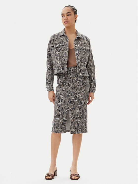 JOOP! JOOP! Džínsová sukňa 30044957 Hnedá Slim Fit