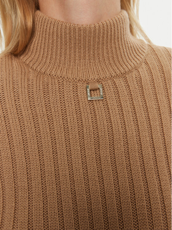 JOOP! JOOP! Trikotažinė suknelė 58 JW244KN347 30043657 Smėlio Modern Fit