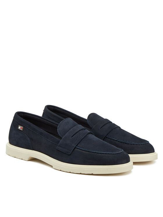 Tommy Hilfiger Tommy Hilfiger Loaferek FW0FW08679 Sötétkék