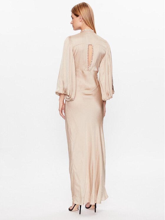 Herskind Herskind Abito da sera Shila 4832370 Oro Regular Fit