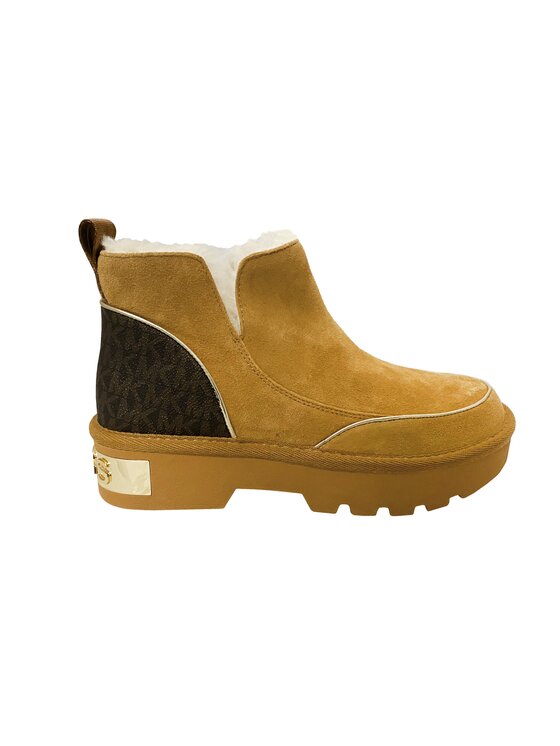 MICHAEL Michael Kors MICHAEL Michael Kors Śniegowce ZAMSZOWE ŚNIEGOWCE DAMSKIE ALFIE Brązowy