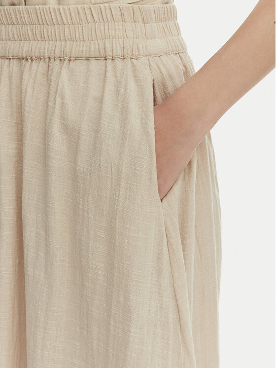 ONLY ONLY Spódnica maxi Tizana 15372613 Beżowy Regular Fit
