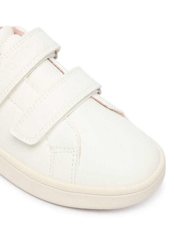 Calvin Klein Calvin Klein Sneakersy Low Cut Velcro Sneaker V1A9-83382-1355 S Biela