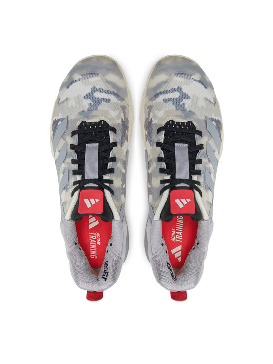 adidas adidas Обувки за фитнес зала Dropset 3 GFX ID8659 Сив