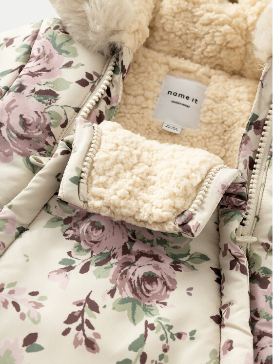 NAME IT NAME IT Βρεφικό φορμάκι εξόδου 13231008 Εκρού Regular Fit