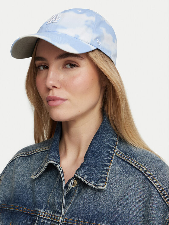 47 Brand Бейсболка MLB LA Dodgers In The Clouds ’47 Clean Up B-ITCCU12PTS Блакитний — фото 2
