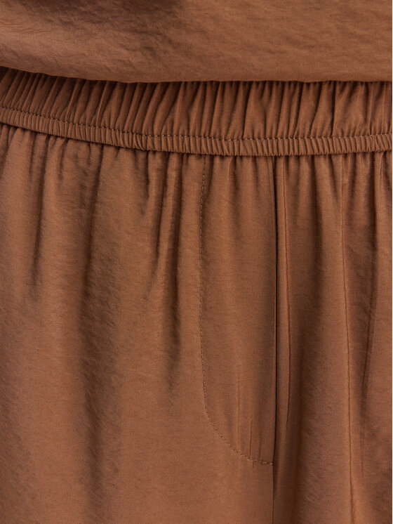 Marella Marella Spodnie materiałowe Eremi 2613131154 Brązowy Regular Fit