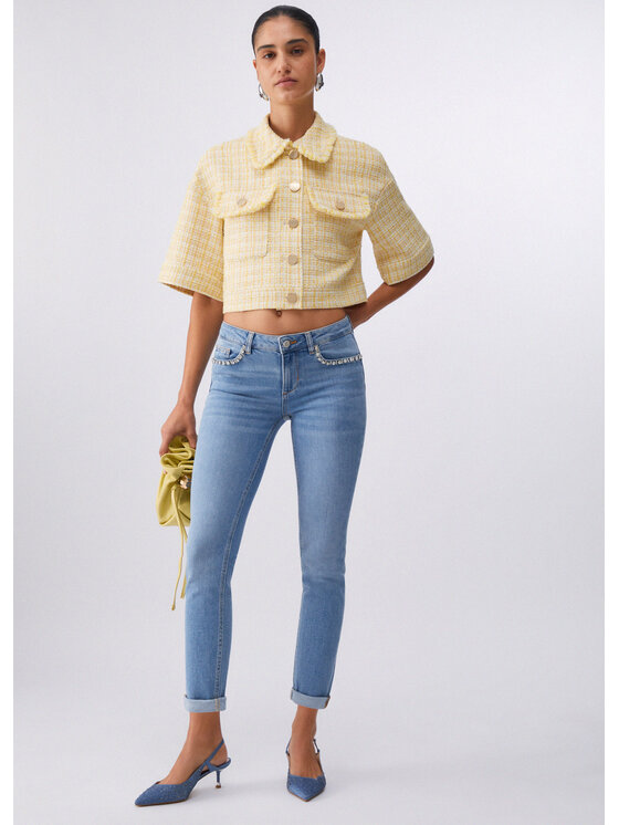 Liu Jo Liu Jo Jeans UA6006D031078801 Celeste Slim Fit
