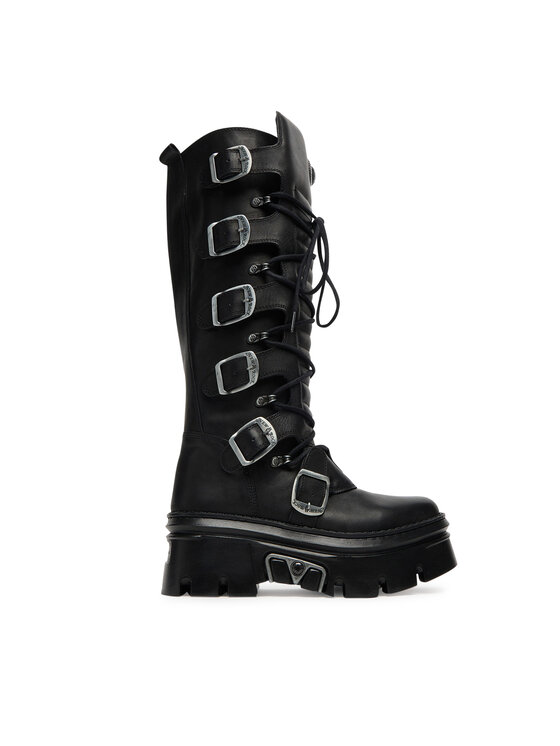 NEW ROCK NEW ROCK Cizme M-WALL272-S1 Negru
