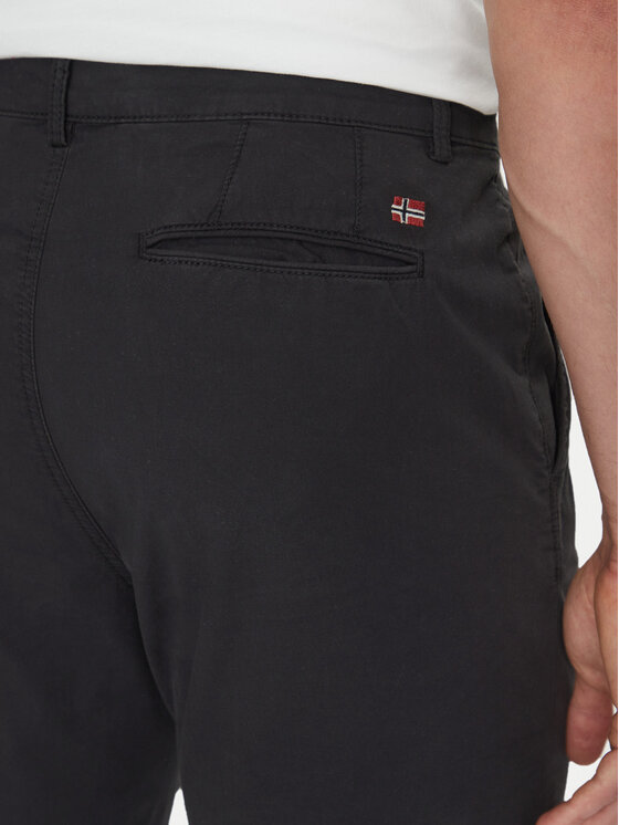 Napapijri Napapijri Chino M-Puyo NP0A4H98 Crna Slim Fit