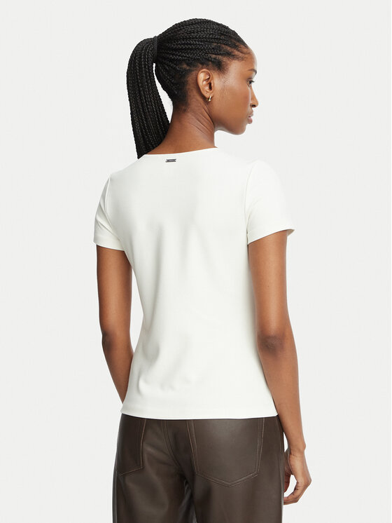 Calvin Klein Calvin Klein Marškinėliai LV044J208G Kreminė Regular Fit