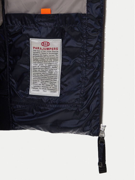 Parajumpers Parajumpers Pernata jakna Pharrell 25WMPMPUSX13 Tamnoplava Regular Fit