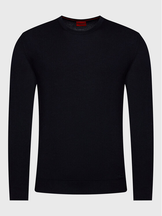 HUGO Hugo Sveter San Cedric-M1 50476832 Čierna Slim Fit
