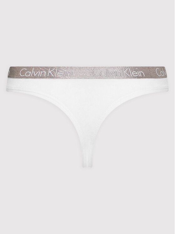 Calvin Klein Underwear Calvin Klein Underwear Στρίνγκ 000QD3539E Λευκό