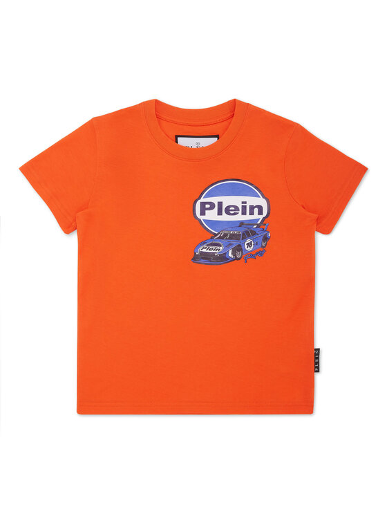 PHILIPP PLEIN PHILIPP PLEIN T-Shirt 28177 Oranžová Regular Fit
