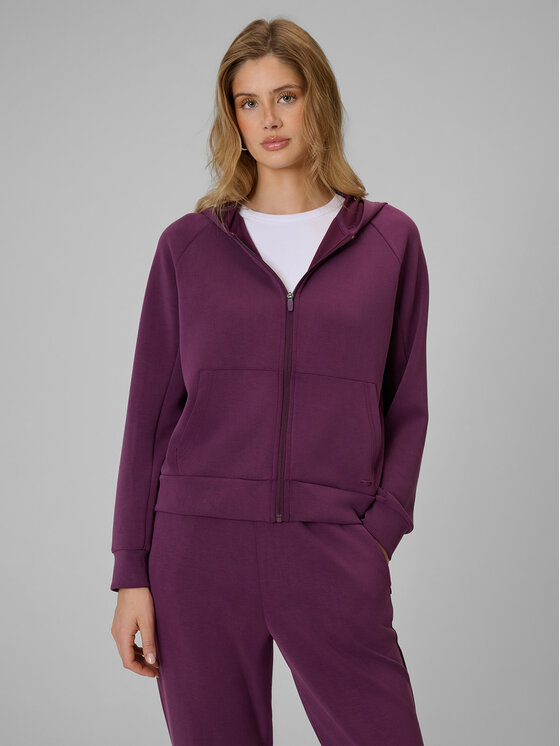 4F 4F Bluza ESSENTIAL Fioletowy Regular Fit