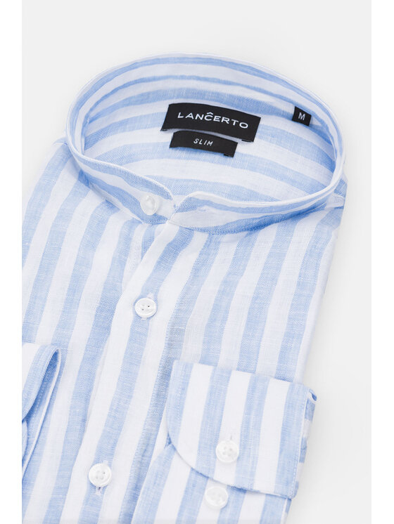 Lancerto Lancerto Koszula Paloma KO073122000014 Niebieski Slim Fit