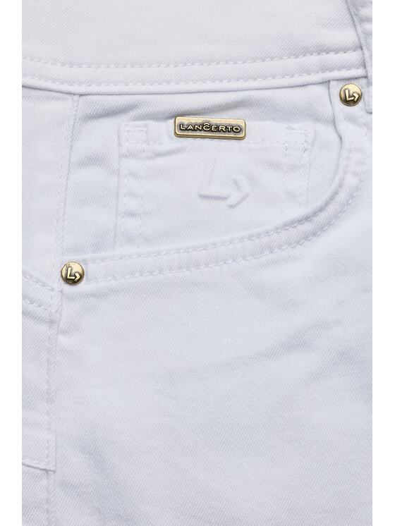 Lancerto Lancerto Jeansy Brenno SP113226000008 Biały Regular Fit