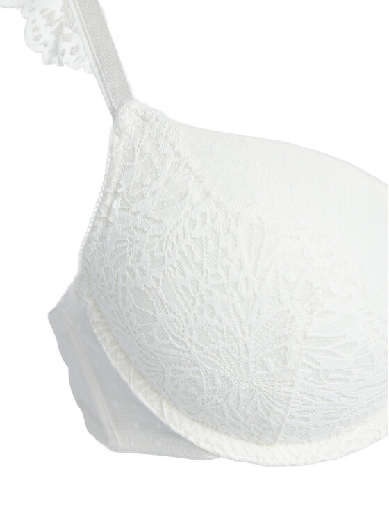 Hunkemöller Hunkemöller Biustonosz push-up Posie PP Maximizer 302550 Biały