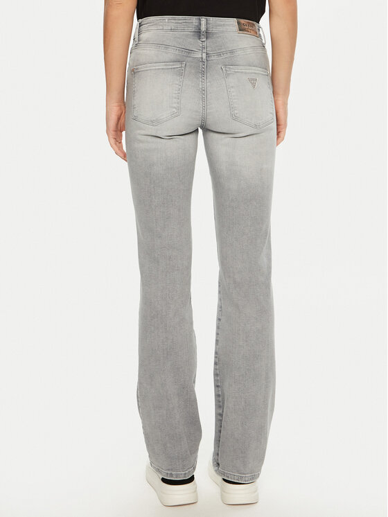 Guess Guess Jeansy W5RA15 D5L81 Szary Straight Leg