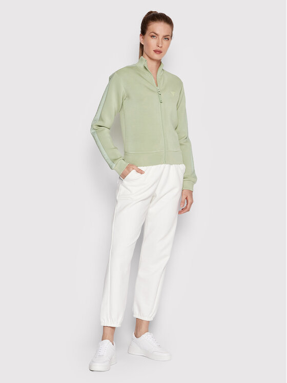 Felpa V2GQ23 K7UW2 Verde Regular Fit