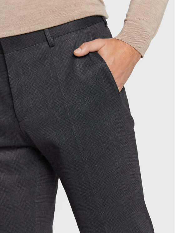 Pantalone da abito H-Genius-J-Mm-224 50481705 Nero...