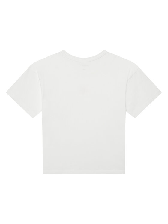 Calvin Klein Jeans Calvin Klein Jeans Тишърт IG0IG02136 Бял Boxy Fit