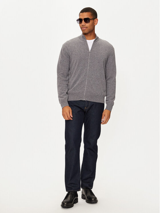 United Colors Of Benetton United Colors Of Benetton Sweter 1002U500Z Szary Regular Fit