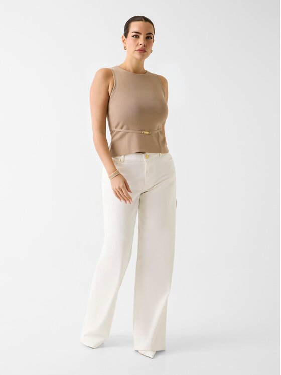 Marciano Guess Marciano Guess Пуловер 181087 Кафяв Classic Fit