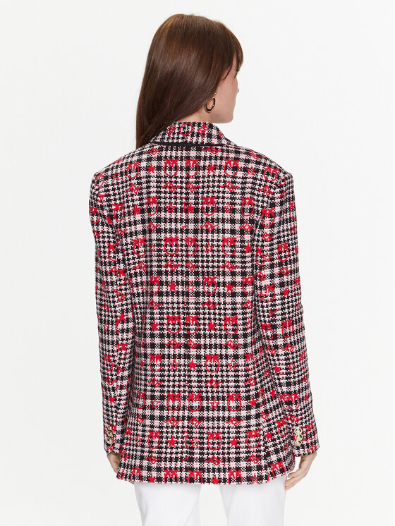 PINKO Pinko Pintsak 100642 A0N2 Punane Regular Fit