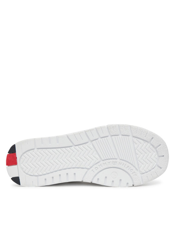 Tommy Hilfiger Tommy Hilfiger Tenisice Low Cut Lace-Up Sneaker T3X9-33856-1355 S Bijela