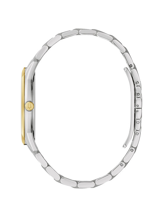 Bulova bulova Zegarek BULOVA SUTTON 98B385 Srebrny