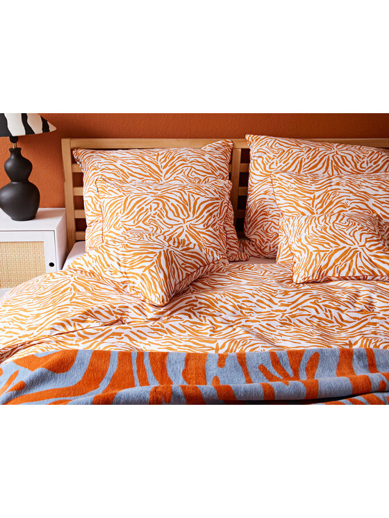 Mumla Mumla Koc koc zebra Pomarańczowy