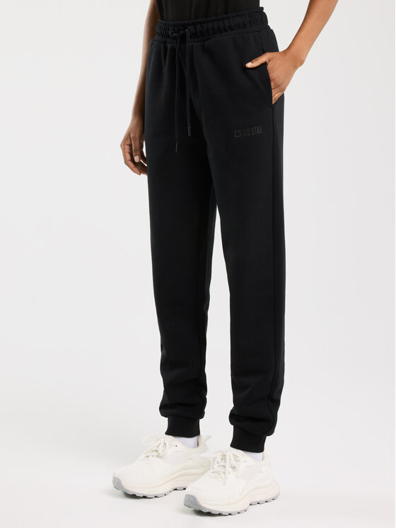 BIG STAR BIG STAR Spodnie dresowe KATHY Czarny Basic Fit