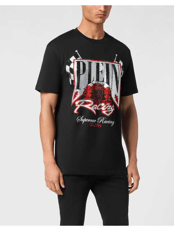 PHILIPP PLEIN PHILIPP PLEIN T-Shirt 21653 Czarny Regular Fit