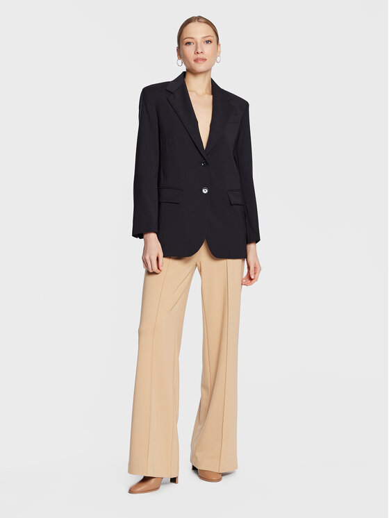 Weekend Max Mara Weekend Max Mara Bleizers Ceci 23504109 Tumši zils Relaxed Fit