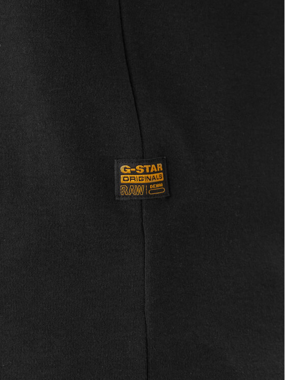 G-Star Raw G-Star Raw Marškinėliai Old Skool D25967-C812 Juoda Regular Fit