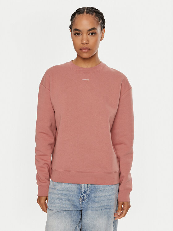 Calvin klein felpa rosa online